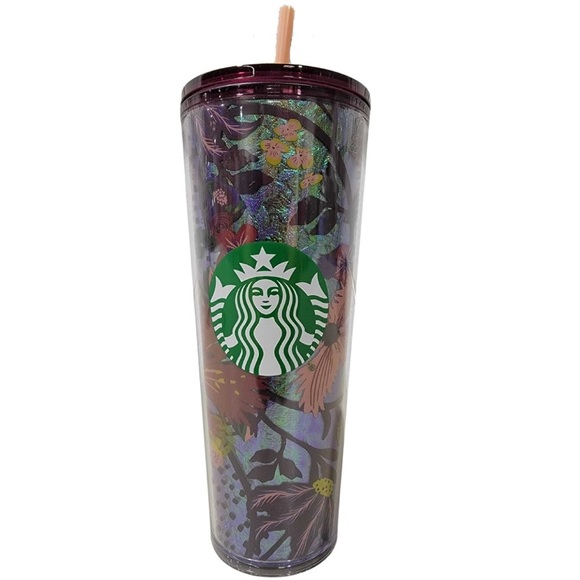 Starbucks Fall 2021 Double 24oz Metallic Foil Tumbler - Picture 1 of 6